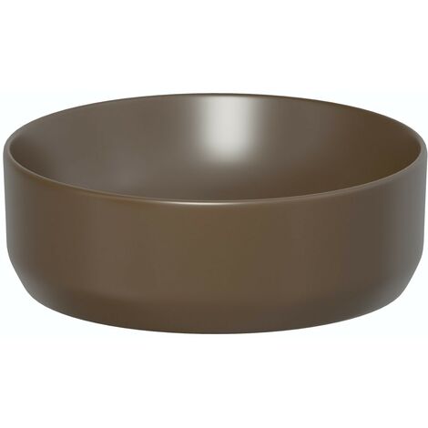Mode Orion brown coloured countertop basin 355mm - Brown