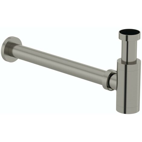 Mode Spencer wall hung basin brushed nickel bottle trap