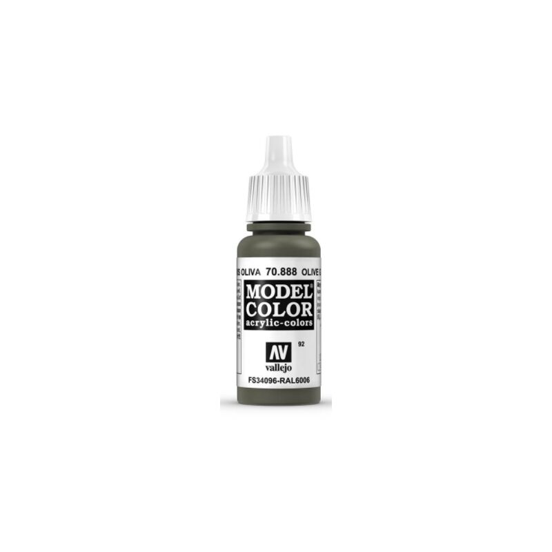 

Acrylicos Vallejo - MODEL COLOR PINTURA ACRILICA MATE 17 ML | COLOR: 888 Gris Oliva - 888 Gris Oliva