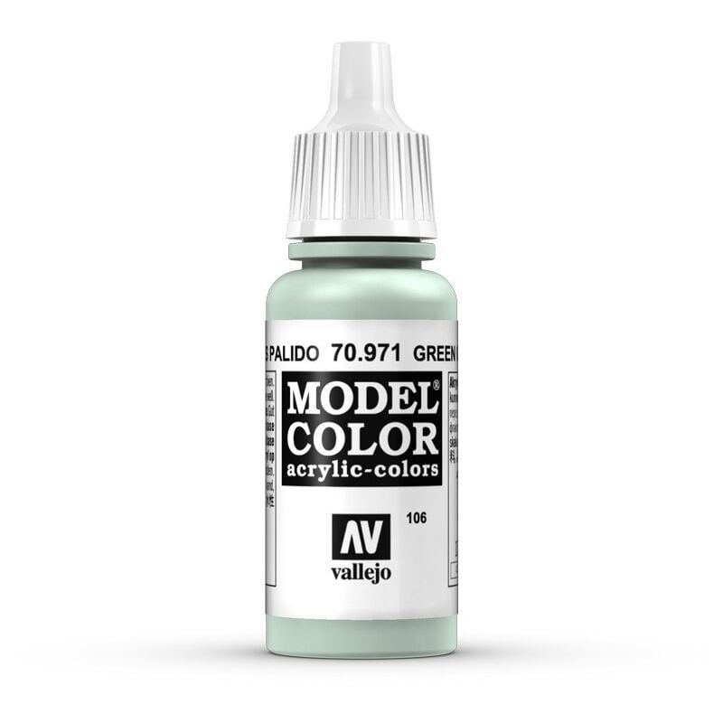 

MODEL COLOR PINTURA ACRILICA MATE 17 ML | COLOR: 971 Verde Gris Pálido - 971 Verde Gris Pálido