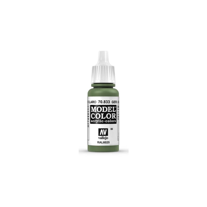 

MODEL COLOR PINTURA ACRILICA MATE 17 ML | COLOR: 833 A. Cam. Verde Claro - 833 A. Cam. Verde Claro