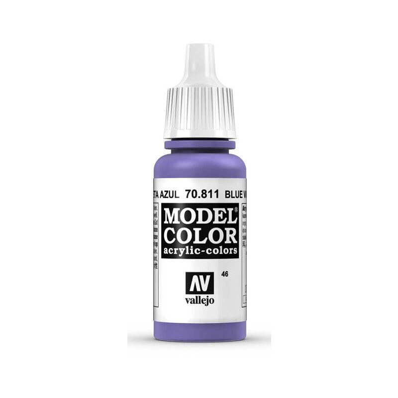 

Acrylicos Vallejo - MODEL COLOR PINTURA ACRILICA MATE 17 ML | COLOR: 811 Violeta Azul - 811 Violeta Azul