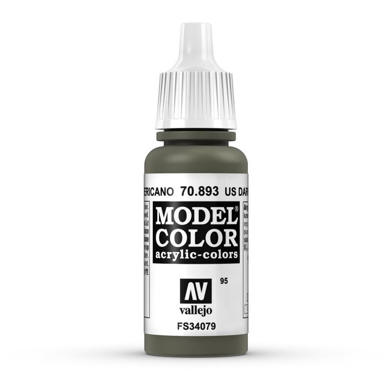 

MODEL COLOR PINTURA ACRILICA MATE 17 ML | COLOR: 893 Verde Americano - 893 Verde Americano