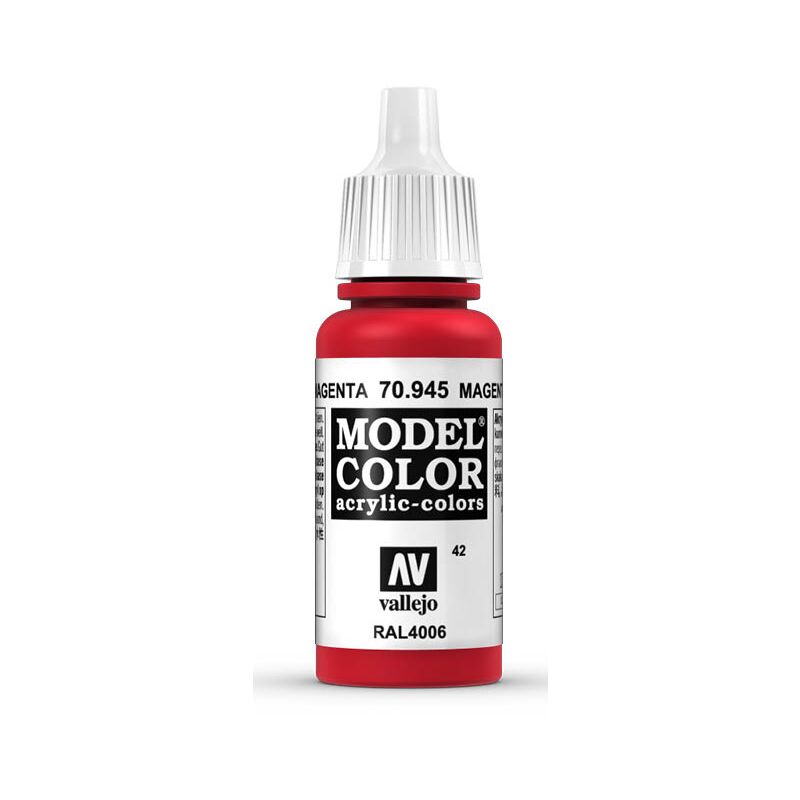 

MODEL COLOR PINTURA ACRILICA MATE 17 ML | COLOR: 945 Magenta Ral 4006 - 945 Magenta Ral 4006
