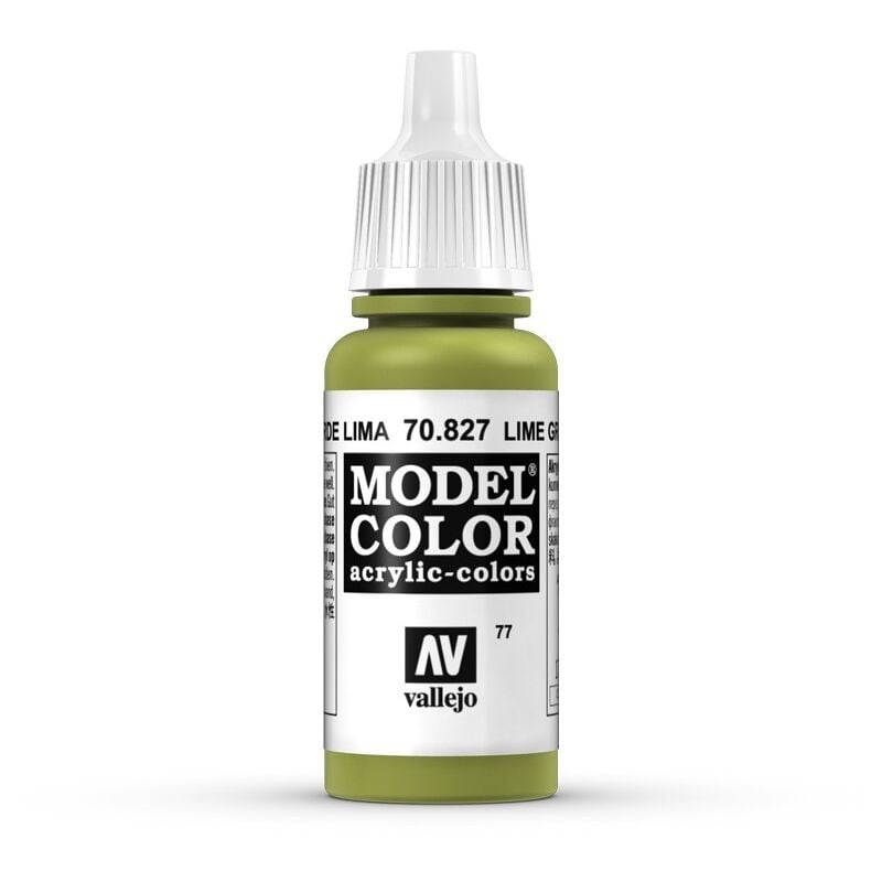 

Acrylicos Vallejo - MODEL COLOR PINTURA ACRILICA MATE 17 ML | COLOR: 827 Verde Lima - 827 Verde Lima