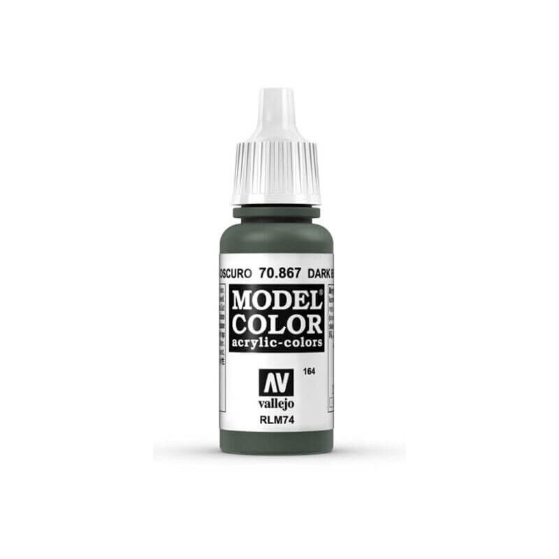 

Acrylicos Vallejo - MODEL COLOR PINTURA ACRILICA MATE 17 ML | COLOR: 867 Azul Gris Oscuro - 867 Azul Gris Oscuro