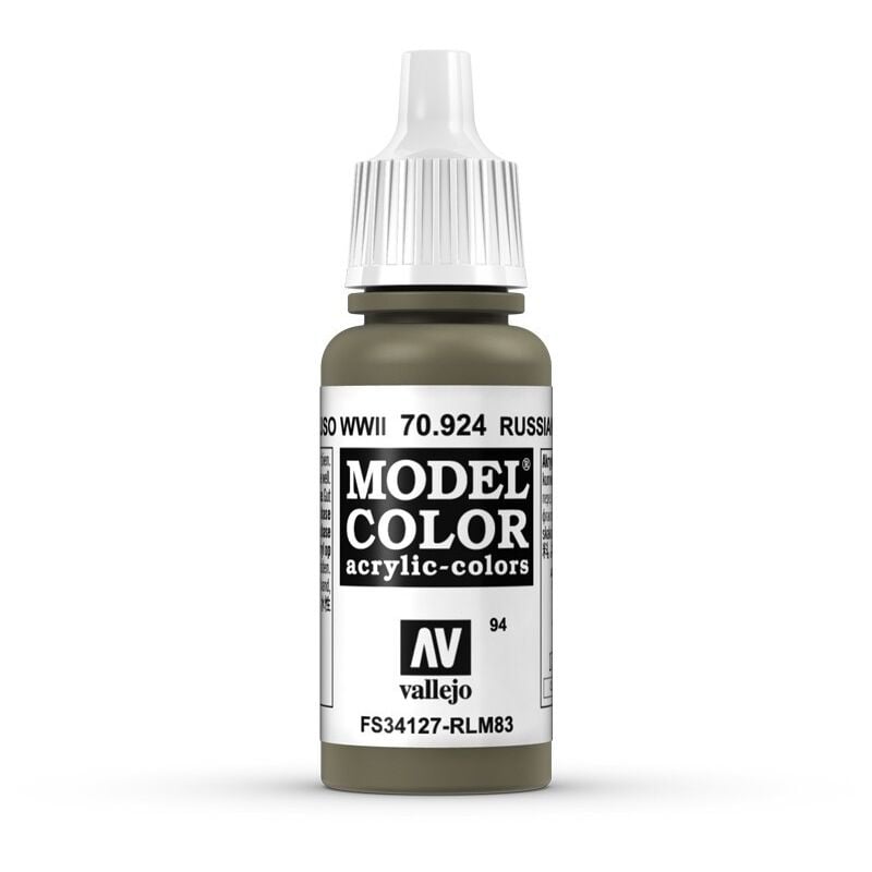 

MODEL COLOR PINTURA ACRILICA MATE 17 ML | COLOR: 924 Uniforme Ruso WWII - 924 Uniforme Ruso WWII