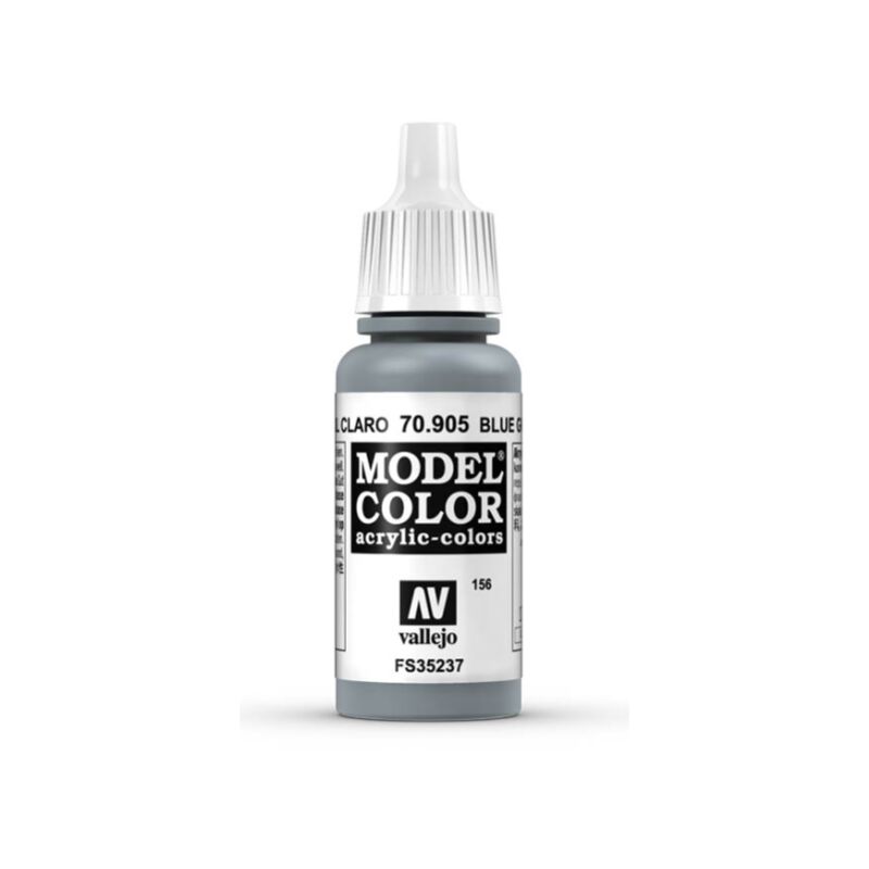 

Acrylicos Vallejo - MODEL COLOR PINTURA ACRILICA MATE 17 ML | COLOR: 905 Gris Azul Claro - 905 Gris Azul Claro