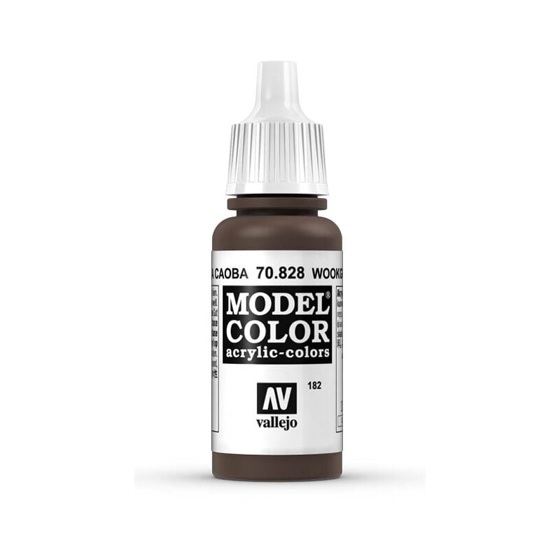 

Acrylicos Vallejo - MODEL COLOR PINTURA ACRILICA MATE 17 ML | COLOR: 828 Madera Caoba - 828 Madera Caoba