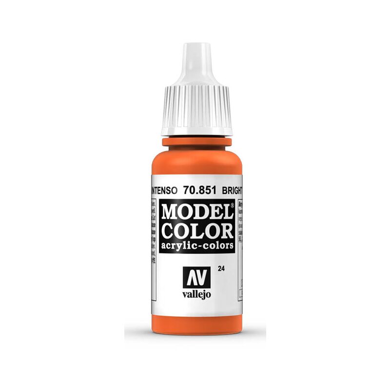 

MODEL COLOR PINTURA ACRILICA MATE 17 ML | COLOR: 851 Naranja Intenso - 851 Naranja Intenso