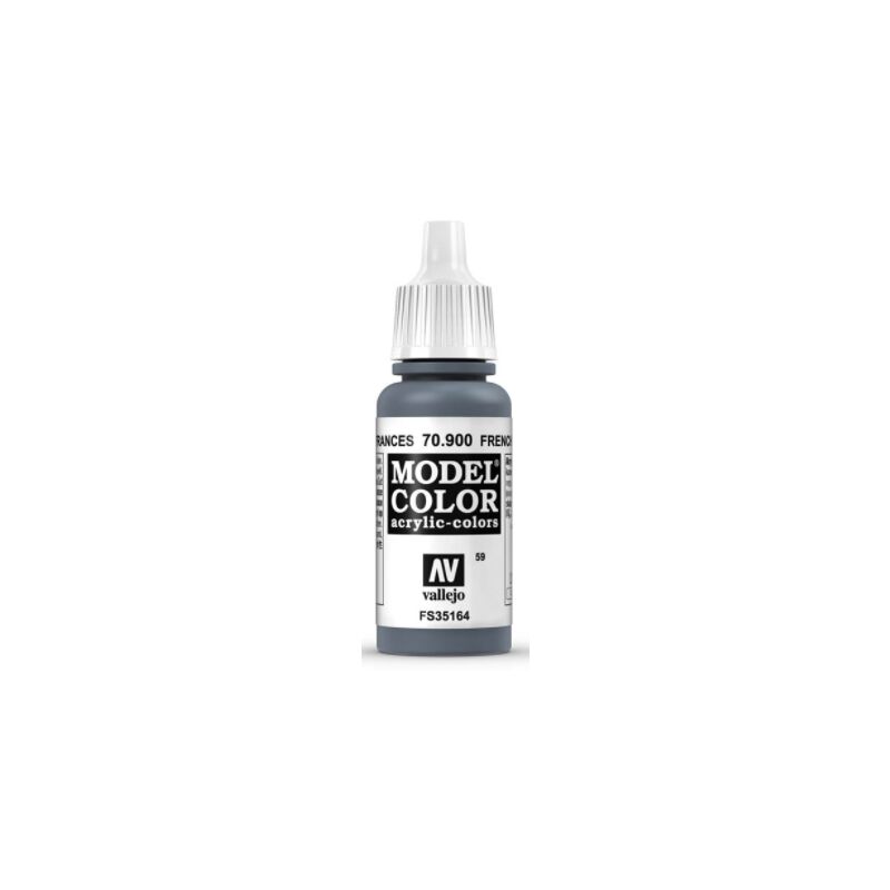 

Acrylicos Vallejo - MODEL COLOR PINTURA ACRILICA MATE 17 ML | COLOR: 900 Azul Francés FS35164 - 900 Azul Francés FS35164