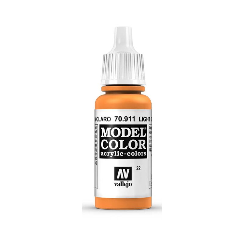 

MODEL COLOR PINTURA ACRILICA MATE 17 ML | COLOR: 911 Naranja Claro - 911 Naranja Claro