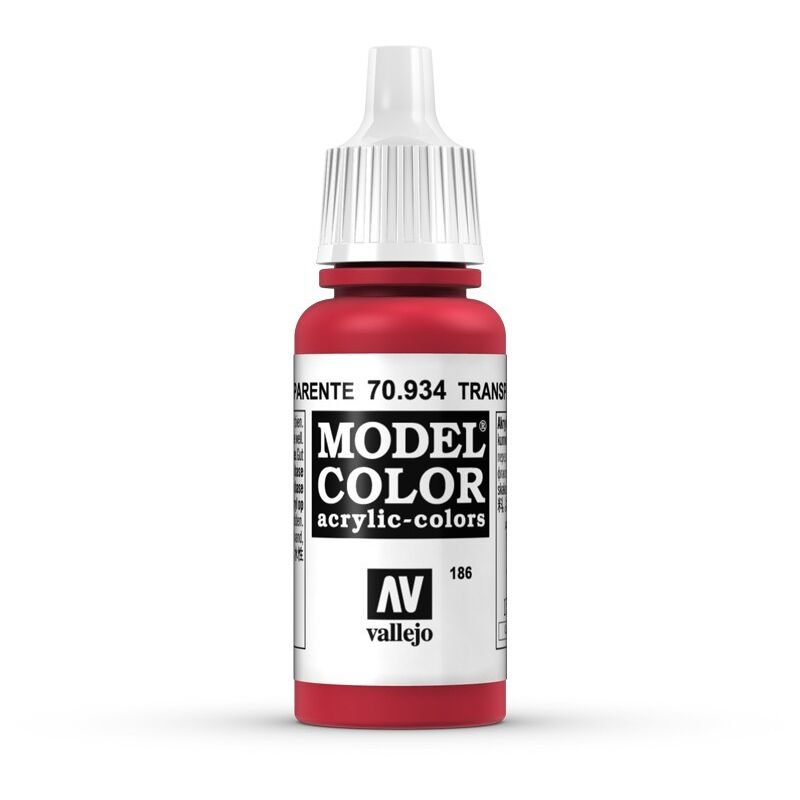 

MODEL COLOR PINTURA ACRILICA MATE 17 ML | COLOR: 934 Rojo Transparente - 934 Rojo Transparente