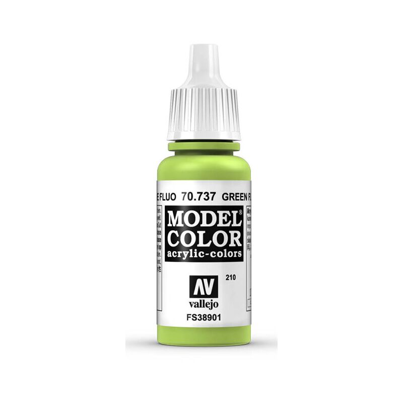 

MODEL COLOR PINTURA ACRILICA MATE 17 ML | COLOR: 737 Verde Fluorescente FS38901 - 737 Verde Fluorescente FS38901