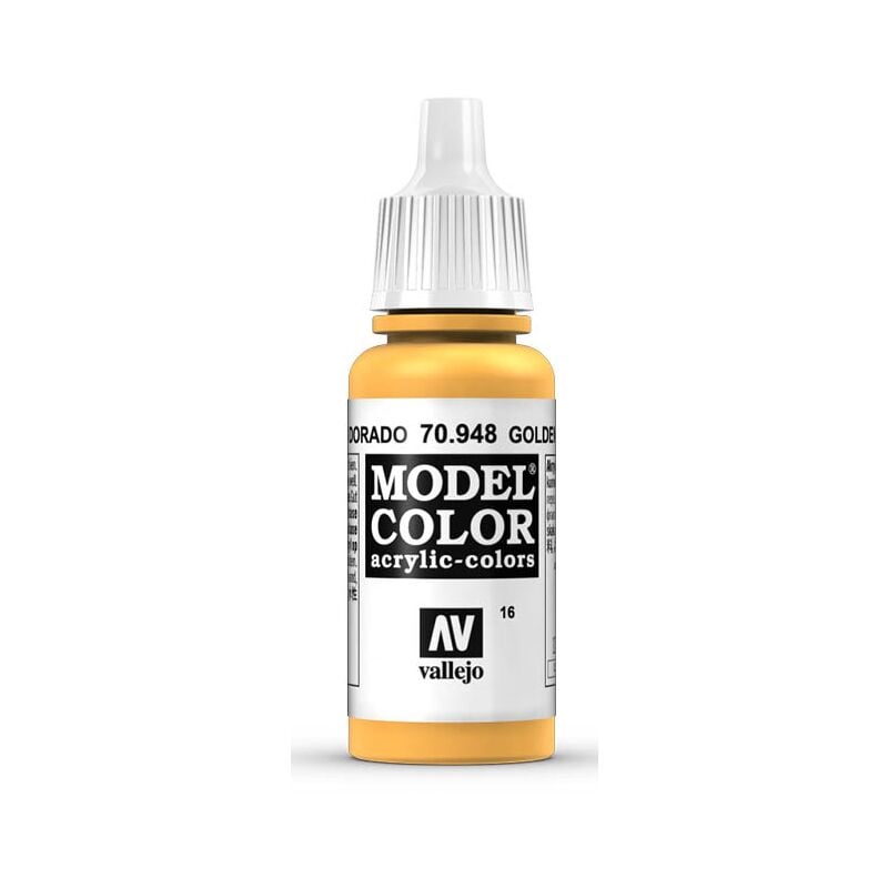 

MODEL COLOR PINTURA ACRILICA MATE 17 ML | COLOR: 948 Amarillo Dorado - 948 Amarillo Dorado