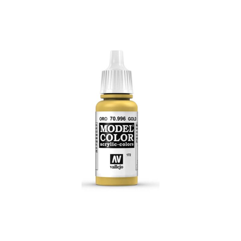 

MODEL COLOR PINTURA ACRILICA MATE 17 ML | COLOR: 996 Oro - 996 Oro