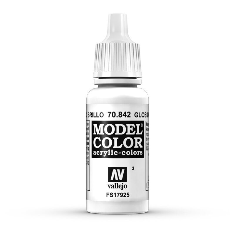 

MODEL COLOR PINTURA ACRILICA MATE 17 ML | COLOR: 842 Blanco Brillo FS17925 - 842 Blanco Brillo FS17925