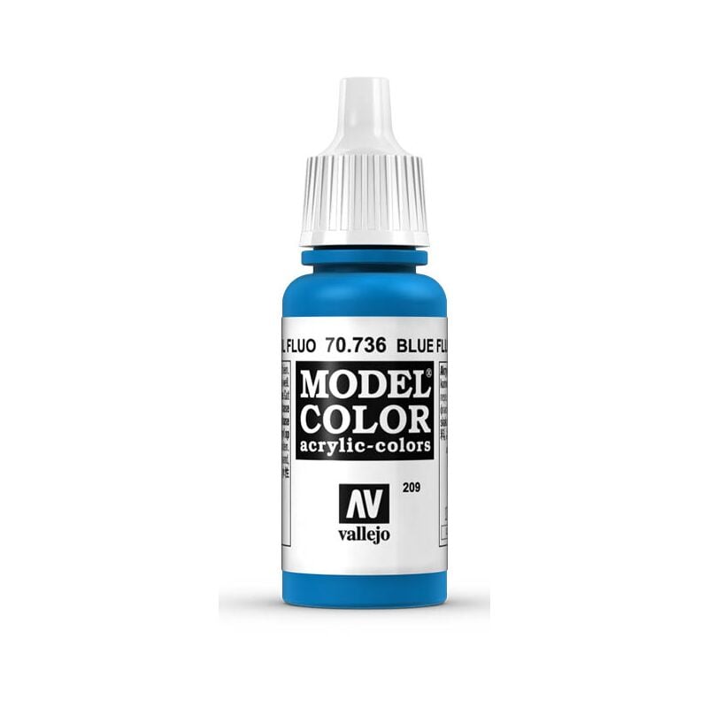 

MODEL COLOR PINTURA ACRILICA MATE 17 ML | COLOR: 736 Azul Fluorescente - 736 Azul Fluorescente