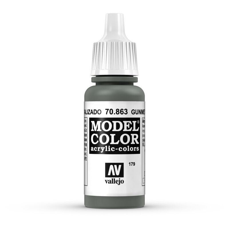 

MODEL COLOR PINTURA ACRILICA MATE 17 ML | COLOR: 863 Gris Metalizado - 863 Gris Metalizado