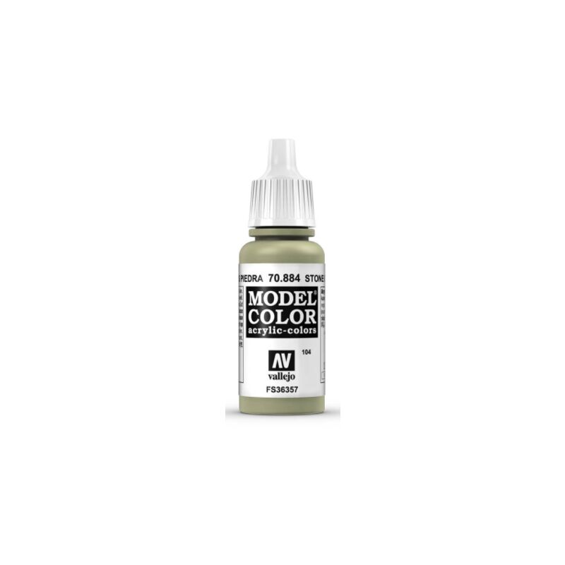 

Acrylicos Vallejo - MODEL COLOR PINTURA ACRILICA MATE 17 ML | COLOR: 884 Gris Piedra - 884 Gris Piedra