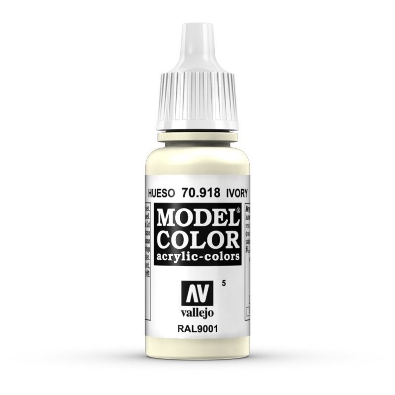 

MODEL COLOR PINTURA ACRILICA MATE 17 ML | COLOR: 918 Hueso RAL 9001 - 918 Hueso RAL 9001