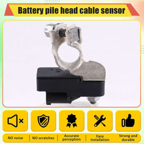 Modèle : 9827759980 Capteur de câble de borne de batterie Peugeot 408, compatible avec les modèles 2014-2021, surveille le niveau de la batterie pour une alimentation électrique sûre.