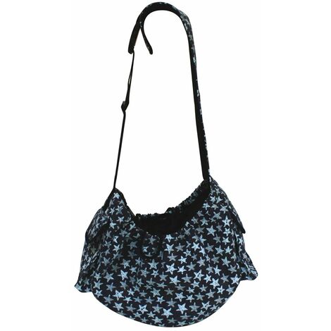 Modèle de loisir sac à bandoulière simple avec filet intérieur pliable pour chiens