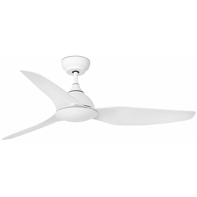 Faro Barcelona - Ventilateur de plafond extérieur Sioux Blanc 132 cm