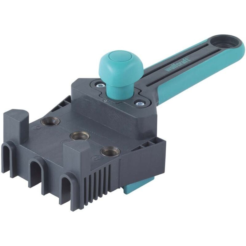 Wolfcraft - Gabarit de tenonnage manuel D6-8-10 Épaisseurs 12-30 mm