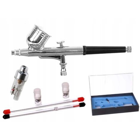 Modell-Airbrush-Set Düsen 0,2 0,3 0,5 mm Lackierluftfilter