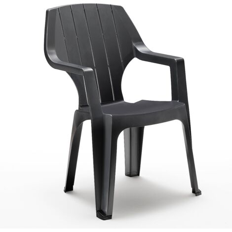 Modell sessel aus harzhochanthrazit