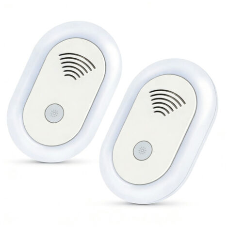 Modello 902, repellente per insetti a onde elettromagnetiche ad ultrasuoni - Luce notturna elettrica antizanzare