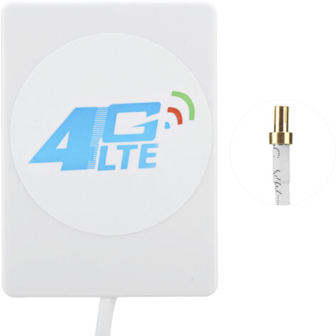 Modem Routeur 4G LTE avec Antenne Externe 28dbi, Compatible Amplificateur Signal et Connecteur TS9
