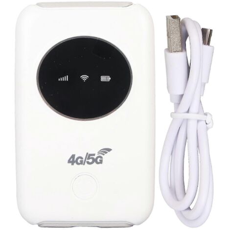Modem Wi-Fi 5G débloqué avec emplacement pour carte SIM - Modem Wi-Fi USB 4G LTE, 300 Mbps