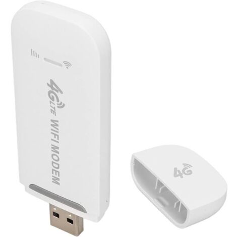 Modem WiFi USB 4G LTE,Point D'accès Réseau Mobile de Poche de Routeur Portable 150 Mbps,Mini Routeur Intelligent de Réseau sans Fil
