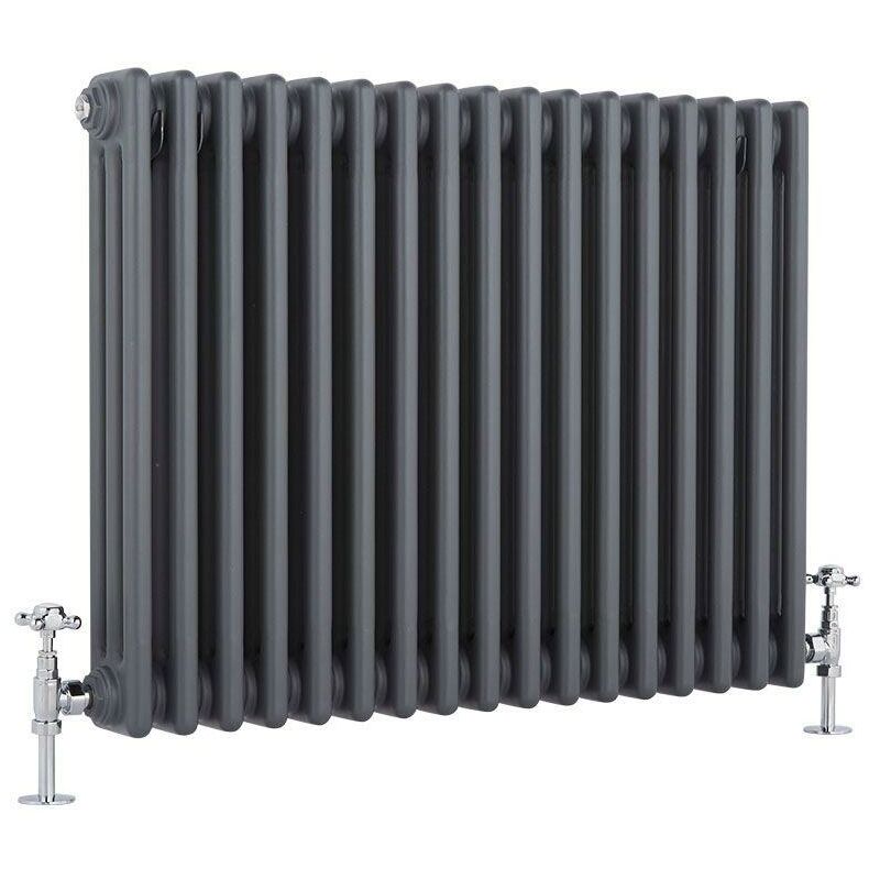 Traditional White 3 Column Radiators 600mm high 999 mm wide