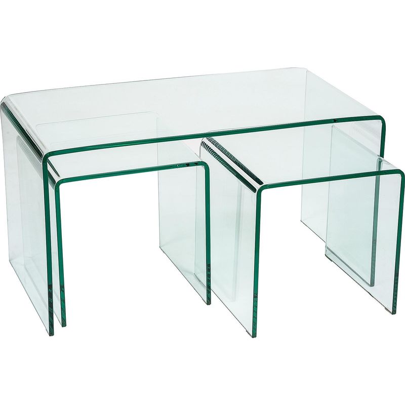 Modena Coffee Table [Clear Glass]
