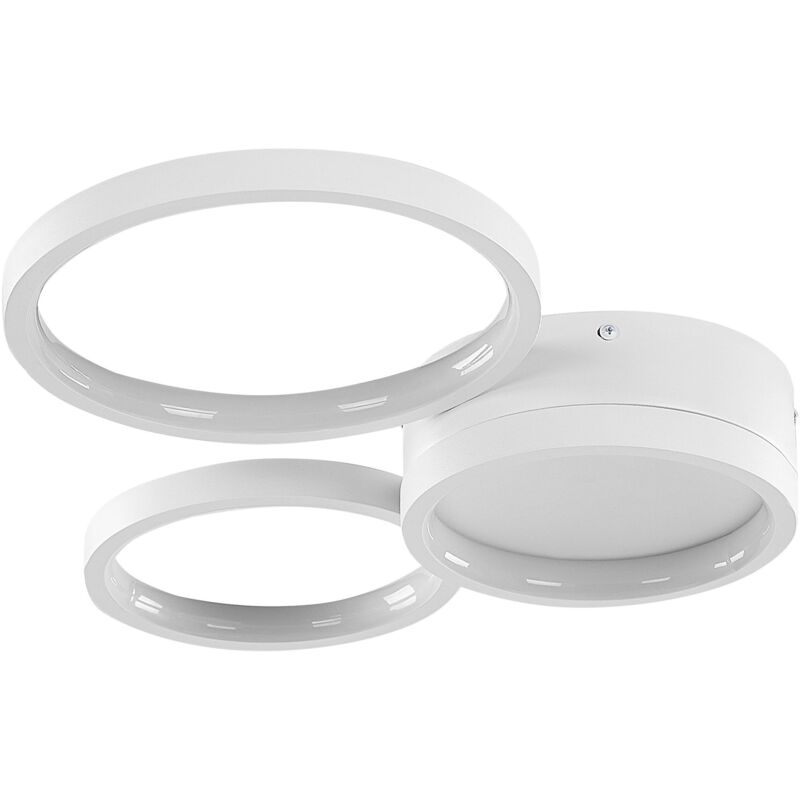 Image of LED Ceiling Lamp AGNAT Metal White