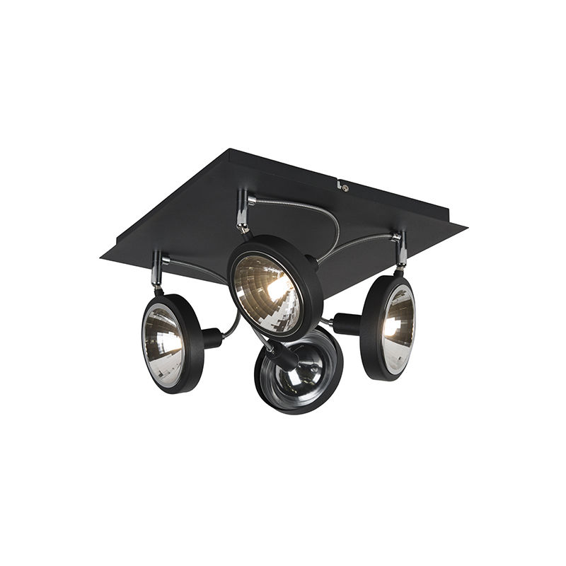 Design Spot Black 4-Light Adjustable - Nox