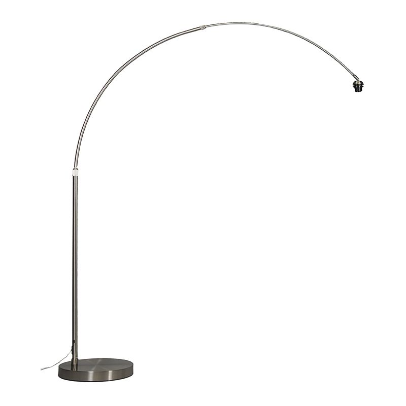 Modern Arc Lamp Steel Adjustable without Lampshade