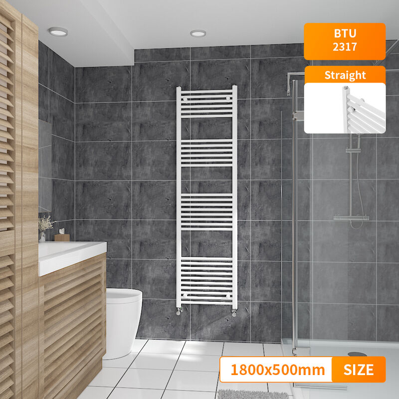 Image of Modern Bathroom 1800 x 500mm Heated&hellip;