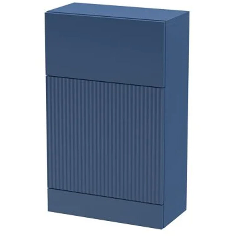 Regis - Hudson Reed Fluted wc Unit 500mm Wide - Satin Blue