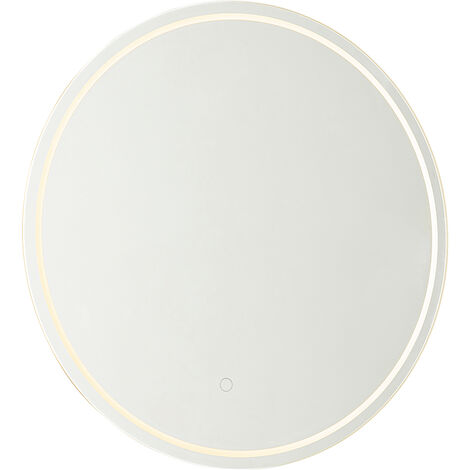Modern Bathroom Mirror 60 cm Incl. LED and Touch Dimmer - Sebas