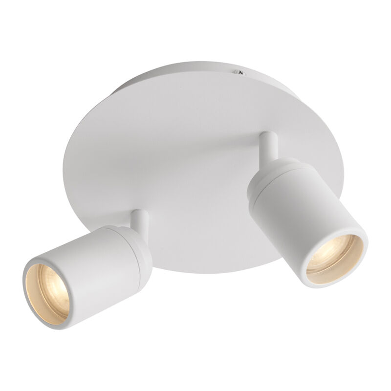 Image of Modern Bathroom Spotlight White 2-Lights IP44&hellip;