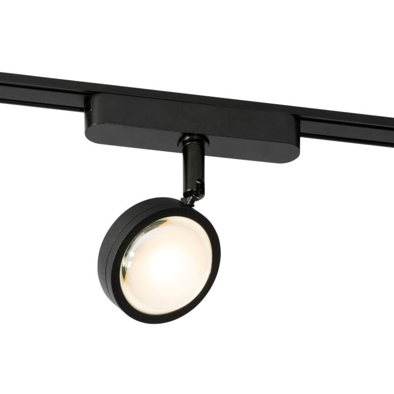 Image of Modern Black Spotlight for 1-Phase Track&hellip;