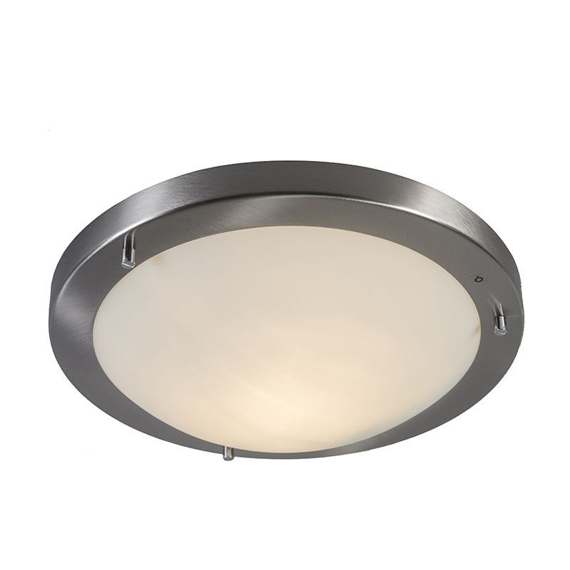 Modern Ceiling Light Steel 31 cm IP44 - Yuma