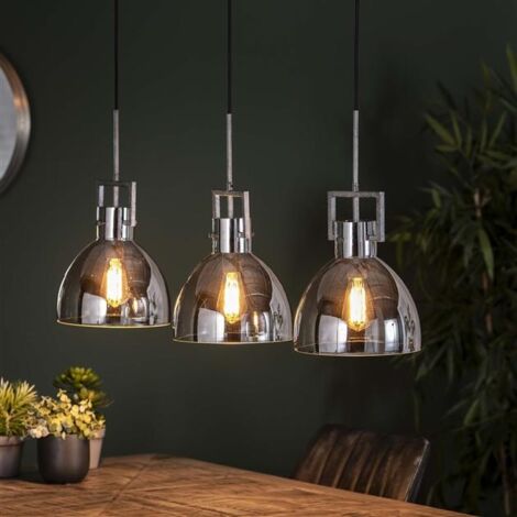 Modern Ceiling Light Munn 3L Chromed