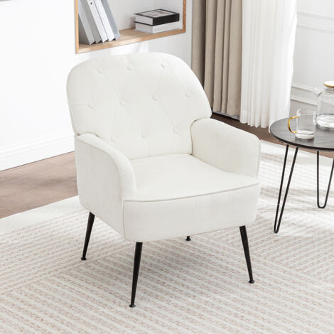 Modern Chenille Upholstered Leisure Chair