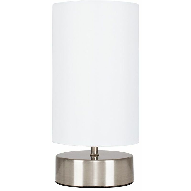 Touch Dimmer Bedside Table Lamp - White