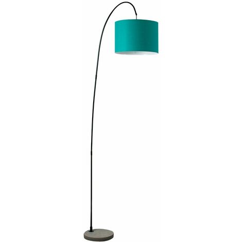 teal floor lamp